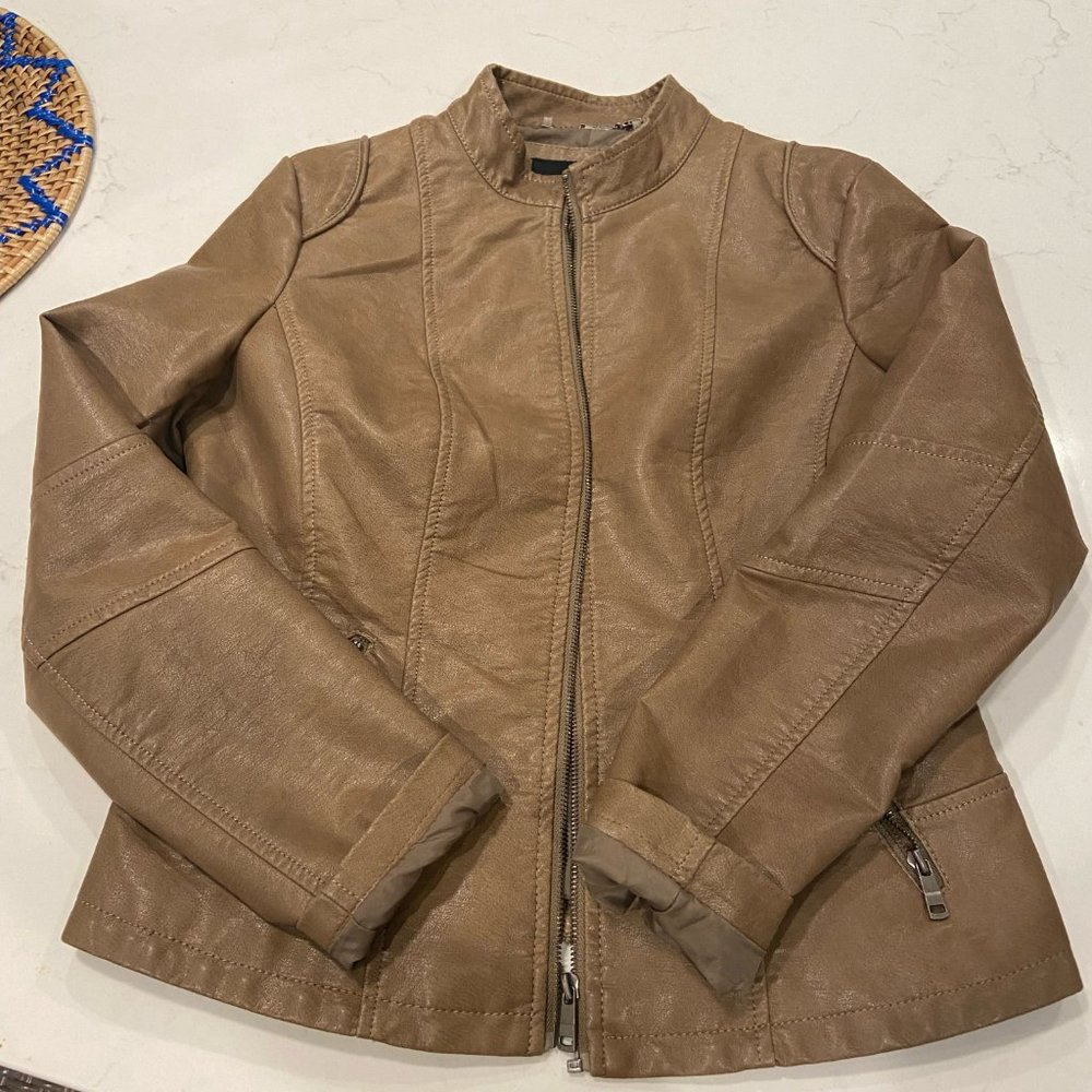 Vegan Leather Jacket